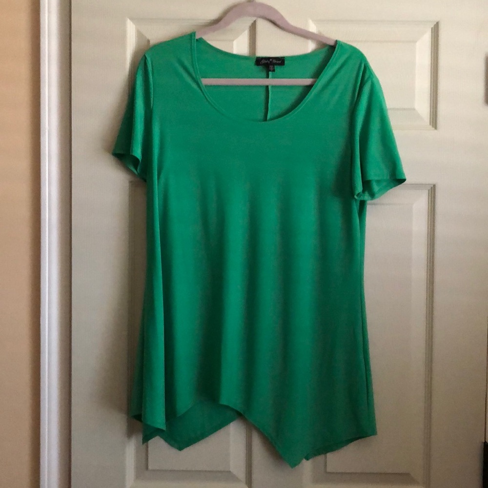 Green tunic